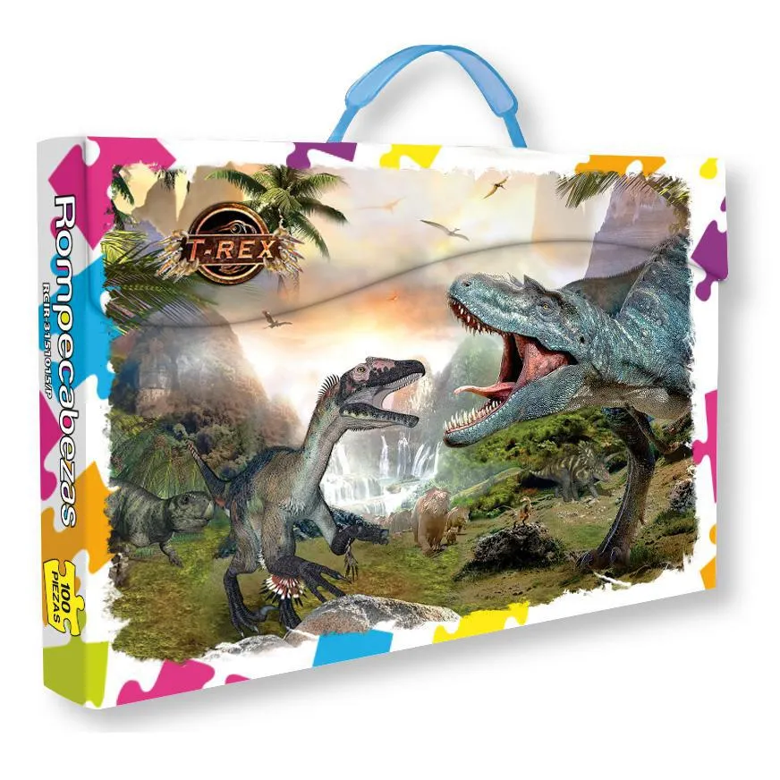 Rompecabezas 100Pz Tiranosaurio Rex Ii