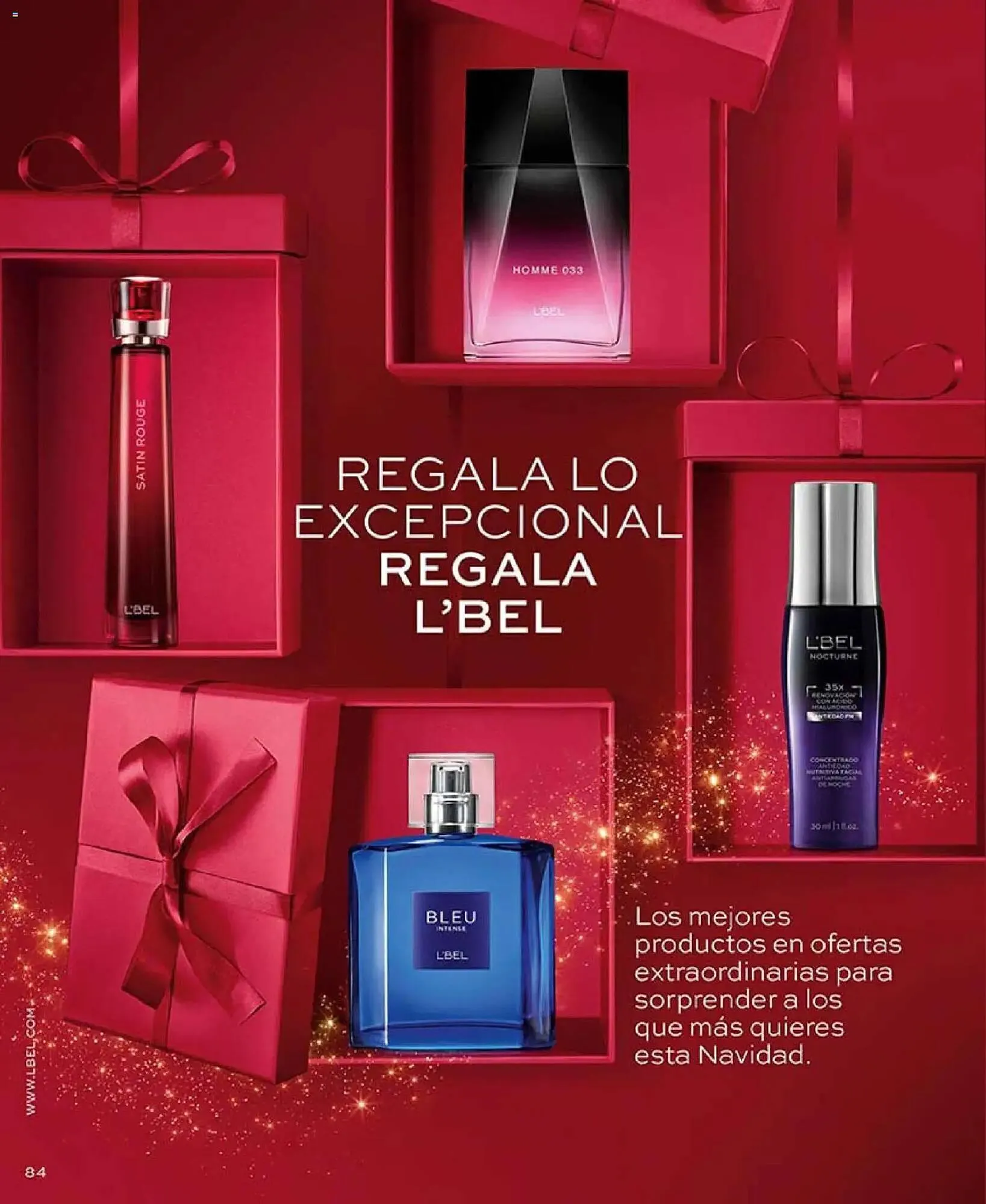 Catalogo de Catálogo L'Bel 14 de noviembre al 17 de diciembre 2025 - Pag 84