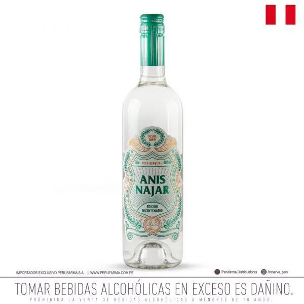 Licor Seco Anis Najar Edición Especial x 750ml