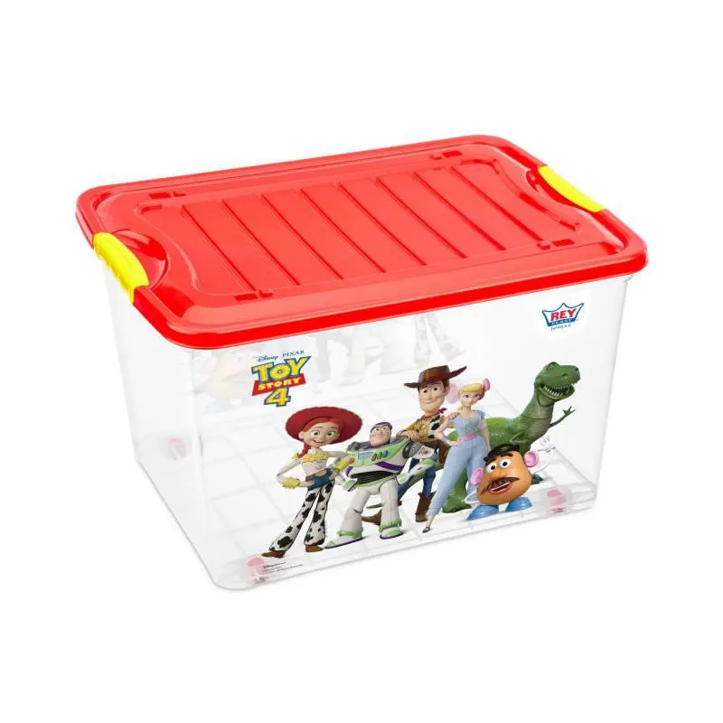 Caja de Plástico Suprema #40 Reyplast 28L Toy Story