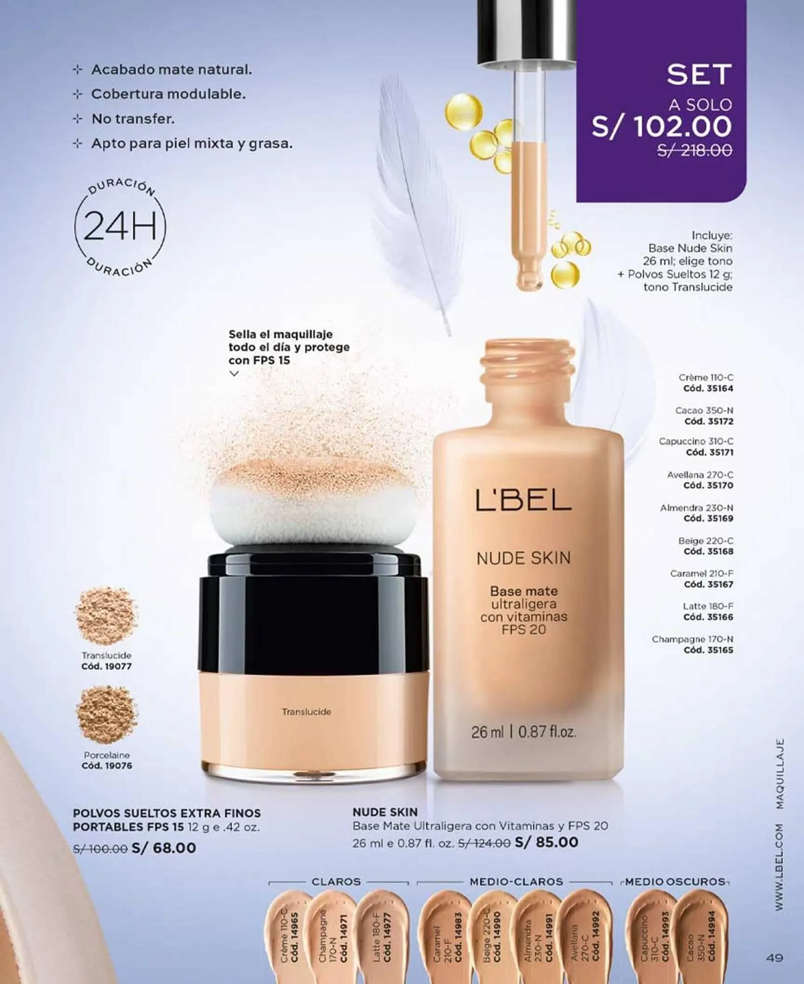 Catalogo de Catálogo L'Bel 5 de febrero al 31 de marzo 2024 - Pag 51