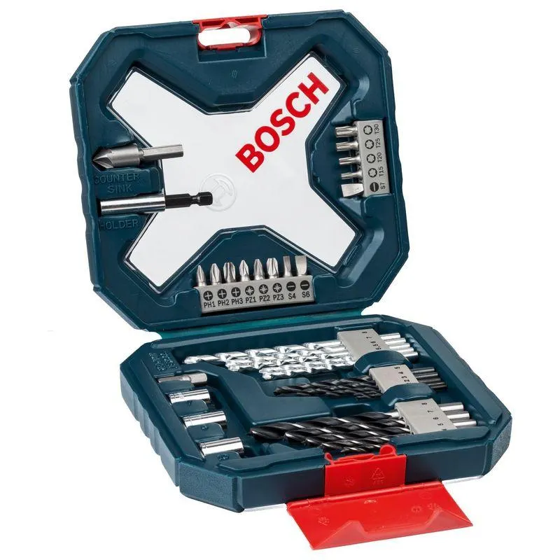 Set de Puntas y Brocas Bosch X-Line 34 unidades