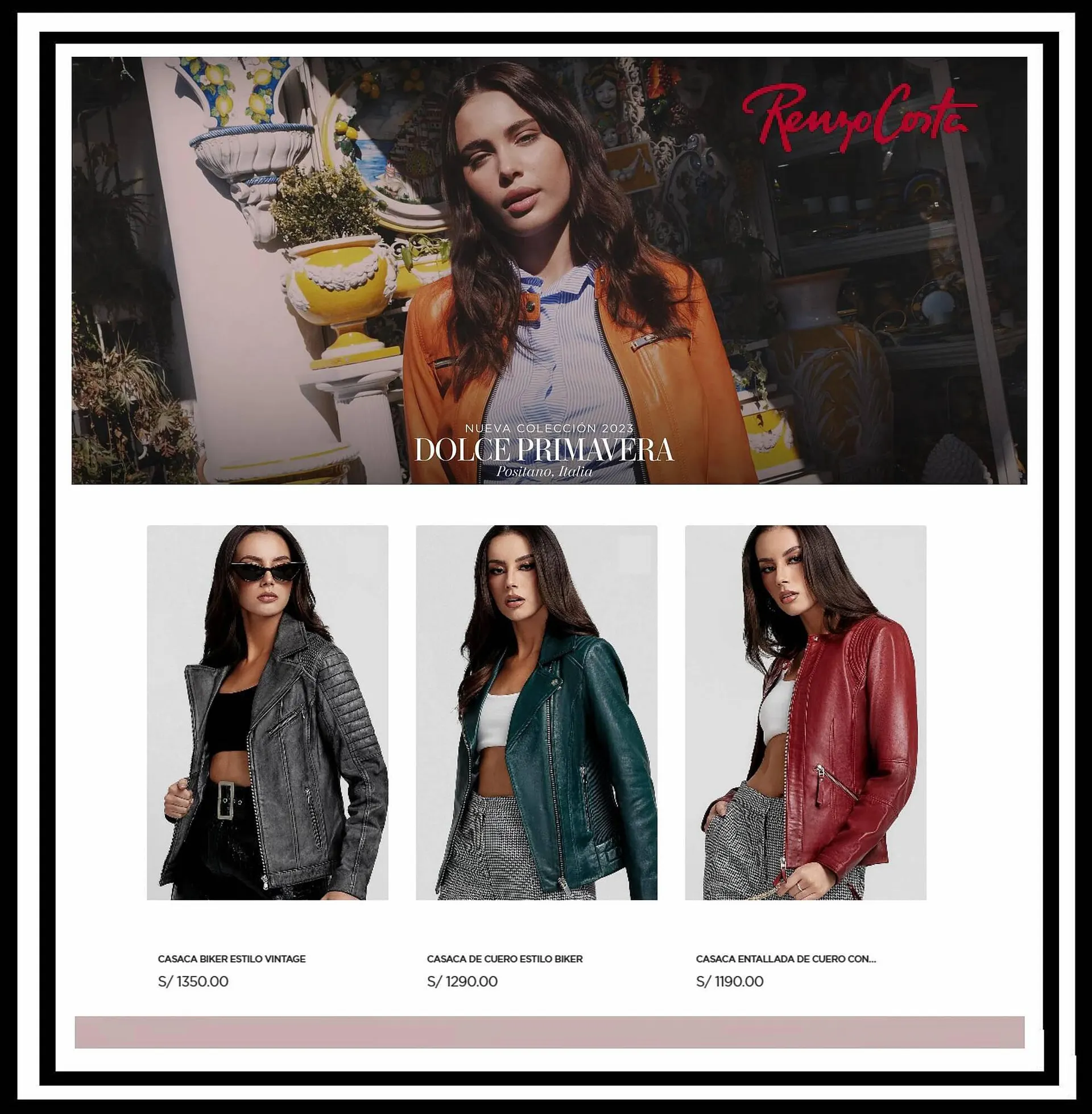 Catálogo Renzo Costa - 1