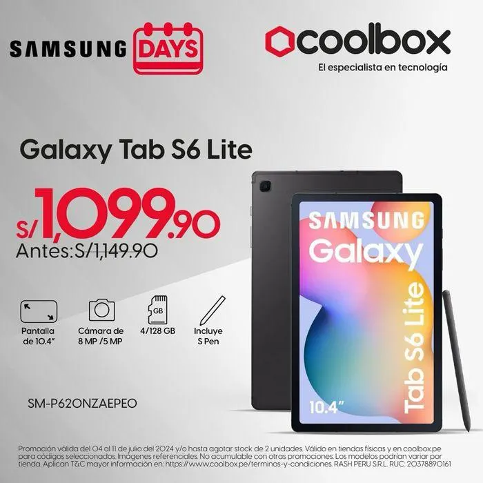 Catalogo de Samsung Days 9 de julio al 11 de julio 2024 - Pag 2