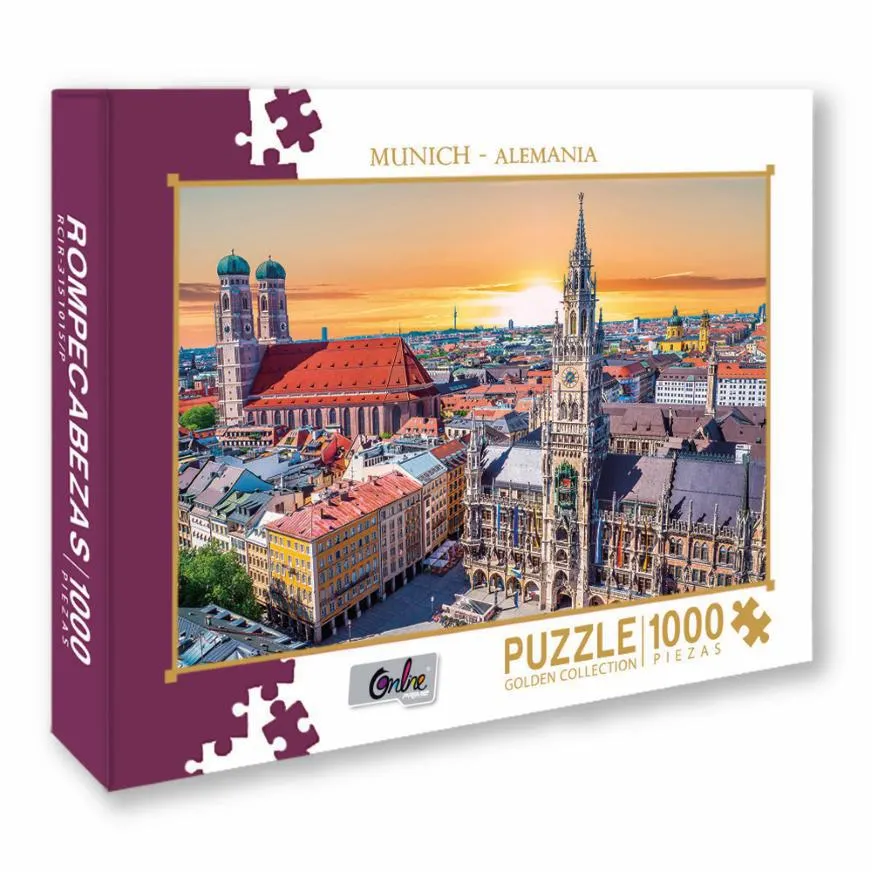 Online Rompecab 1000Pz Munich Alemania