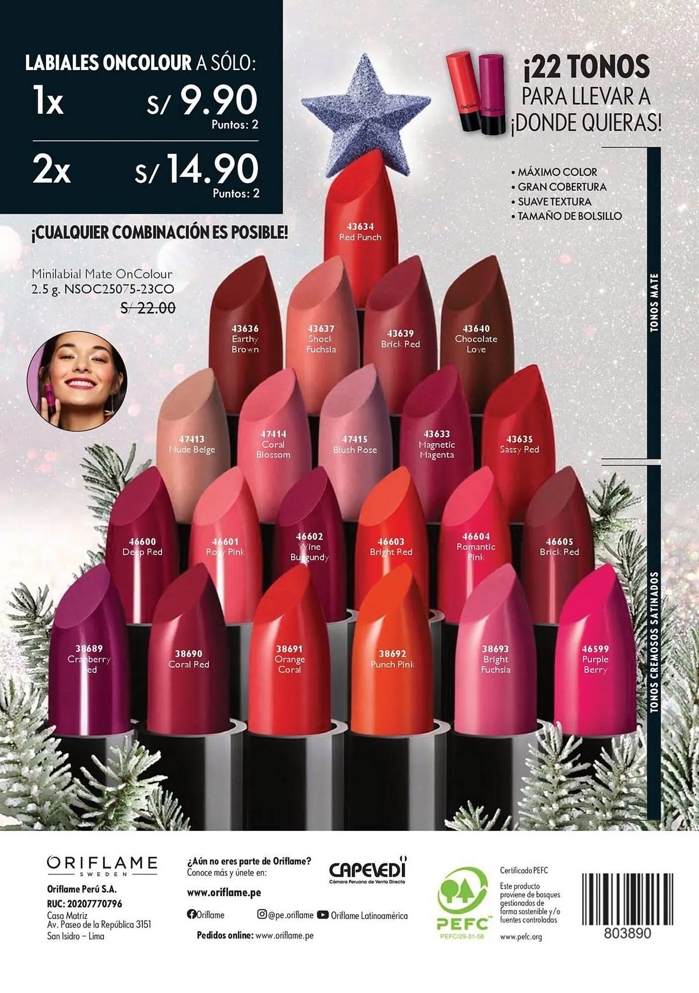 Catalogo de Catálogo Oriflame 6 de diciembre al 26 de diciembre 2025 - Pag 132