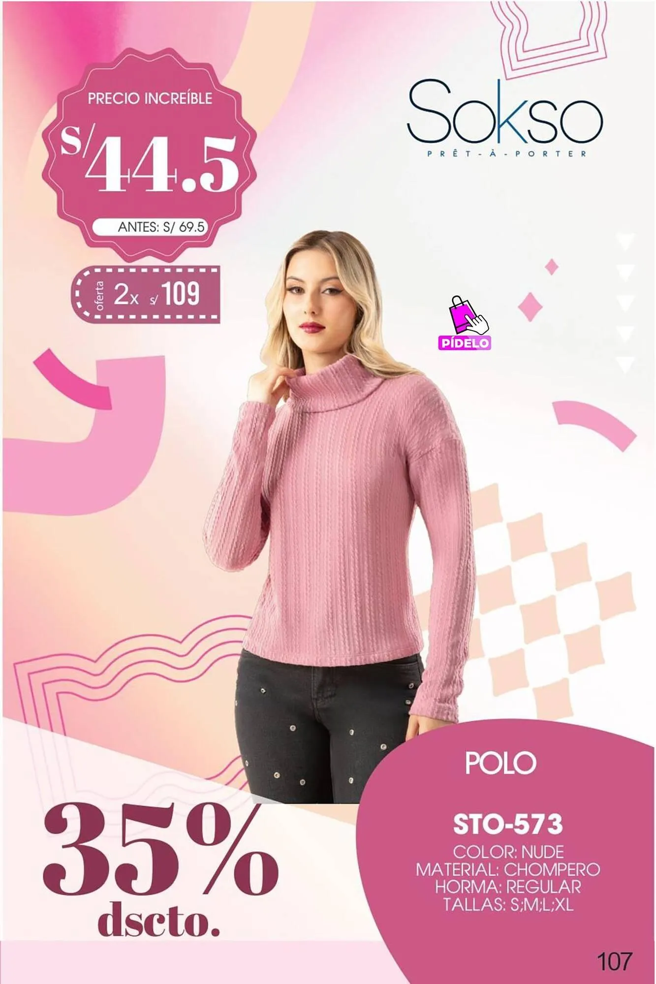 Catalogo de Catálogo Sokso 16 de marzo al 22 de marzo 2026 - Pag 107