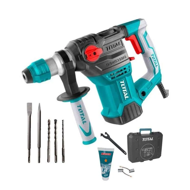 TALADRO ROTOMARTILLO SDS PLUS 1500W 850 RPM TOTAL - TH1153216