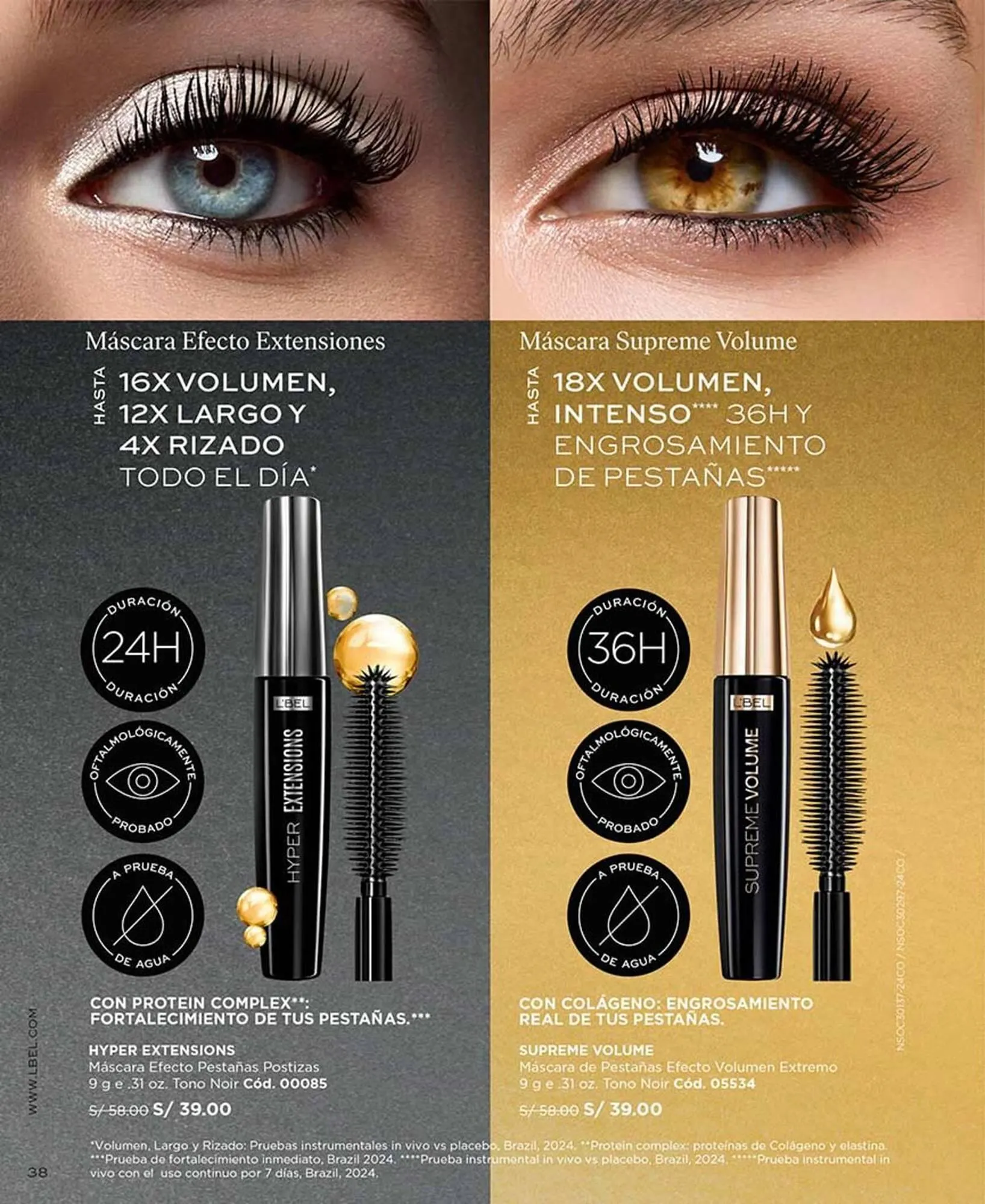 Catalogo de Catálogo L'Bel 1 de enero al 22 de enero 2025 - Pag 38