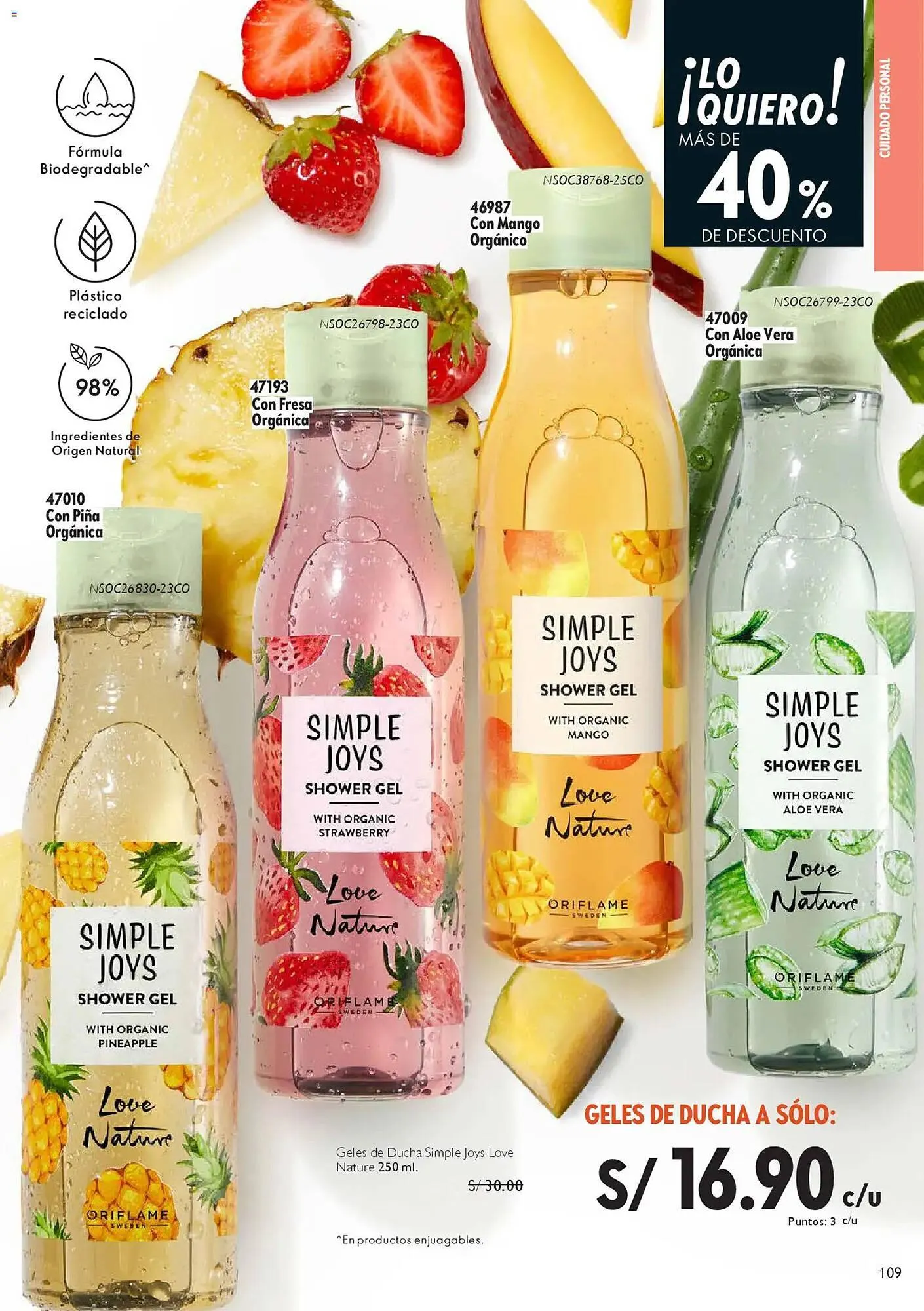 Catalogo de Catálogo Oriflame 28 de marzo al 18 de abril 2026 - Pag 109
