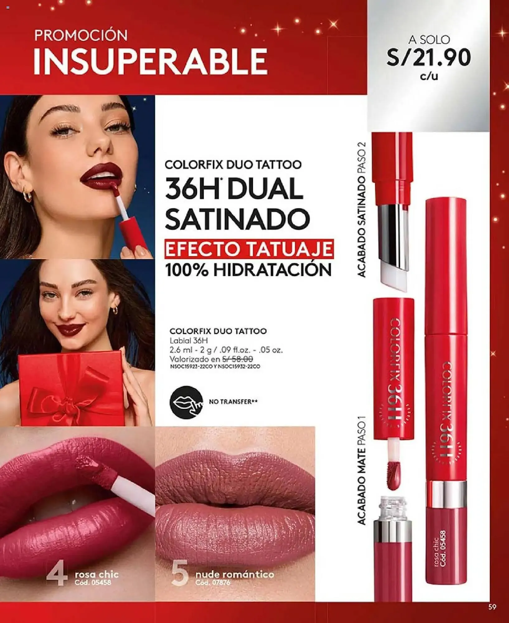 Catalogo de Catálogo Ésika 14 de noviembre al 17 de diciembre 2025 - Pag 59