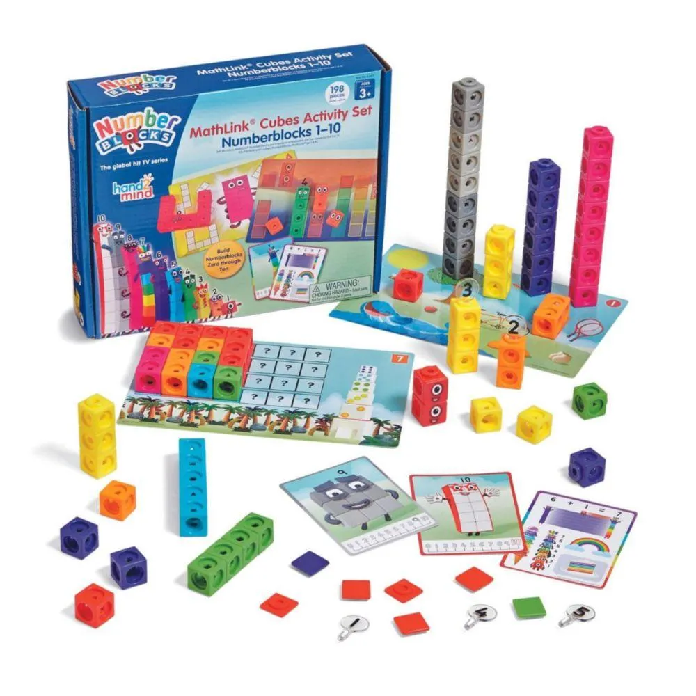 Set De Juego Numberblocks Mathlink Cubos 1 A 10