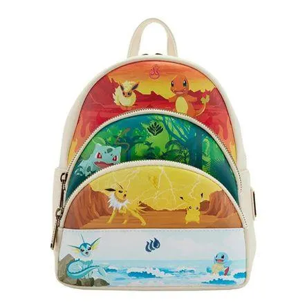 Mochila Pokemon Loungefly Iniciales - INIC-5229