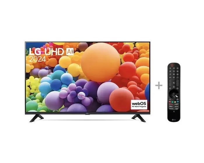 Televisor LG Smart TV 50" LED 4K UHD ThinQ AI 50UT7300PSA (2024) + Control Remoto LG Magic MR24GN
