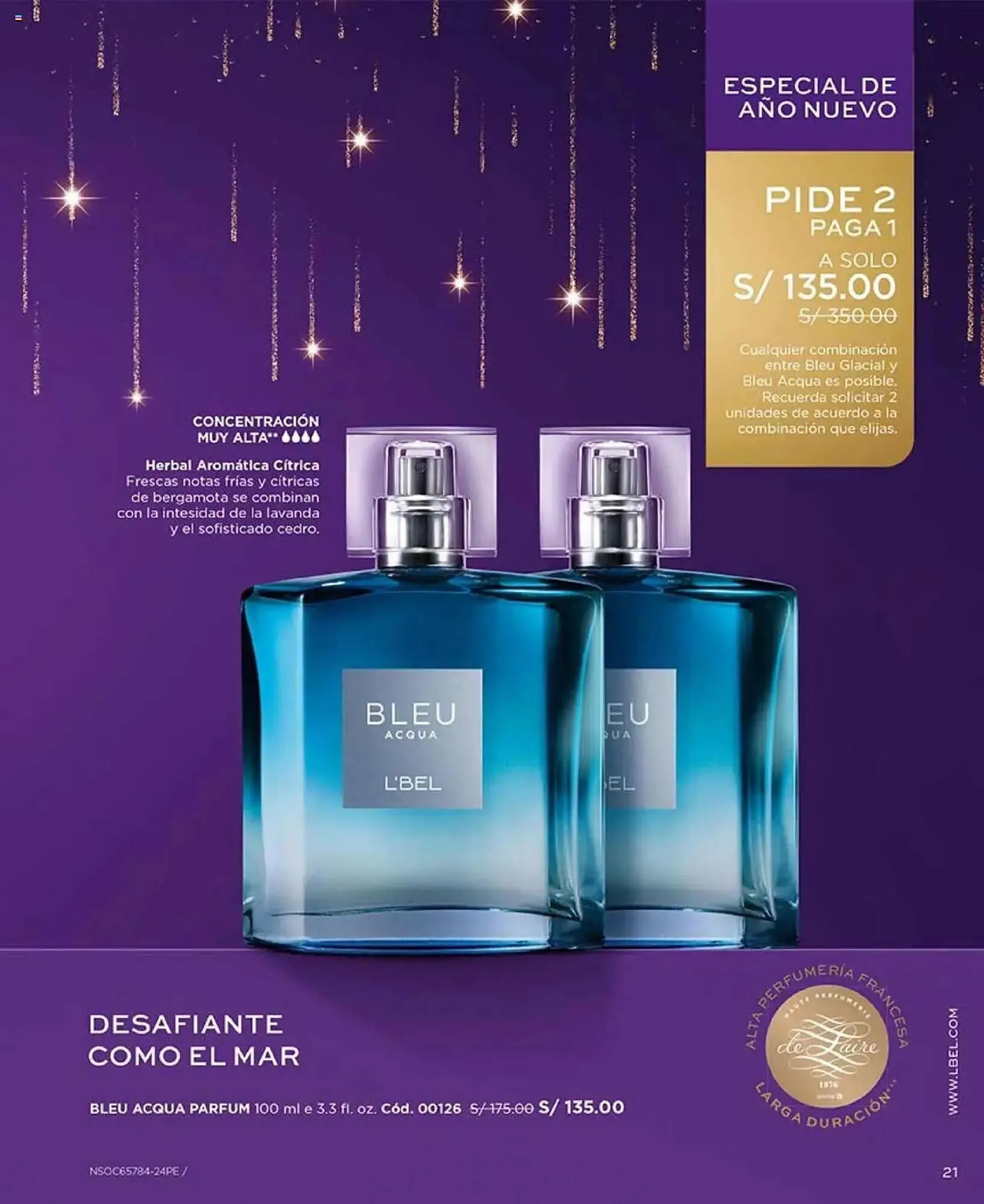 Catalogo de Catálogo L'Bel 18 de diciembre al 8 de enero 2025 - Pag 21