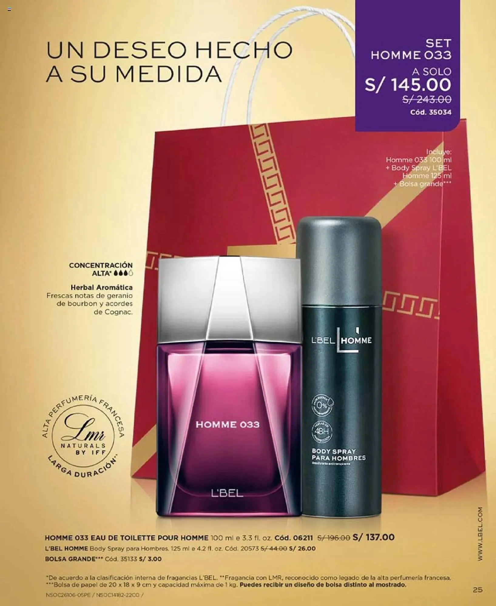 Catalogo de Catálogo L'Bel 3 de diciembre al 31 de diciembre 2023 - Pag 25