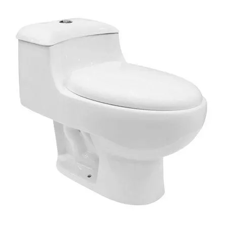 Inodoro One Piece Mediterráneo + Asiento Blanco Vainsa