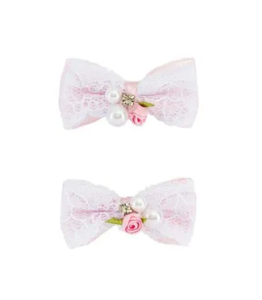 Ganchito Para Cabello Sofia | Color Rosado