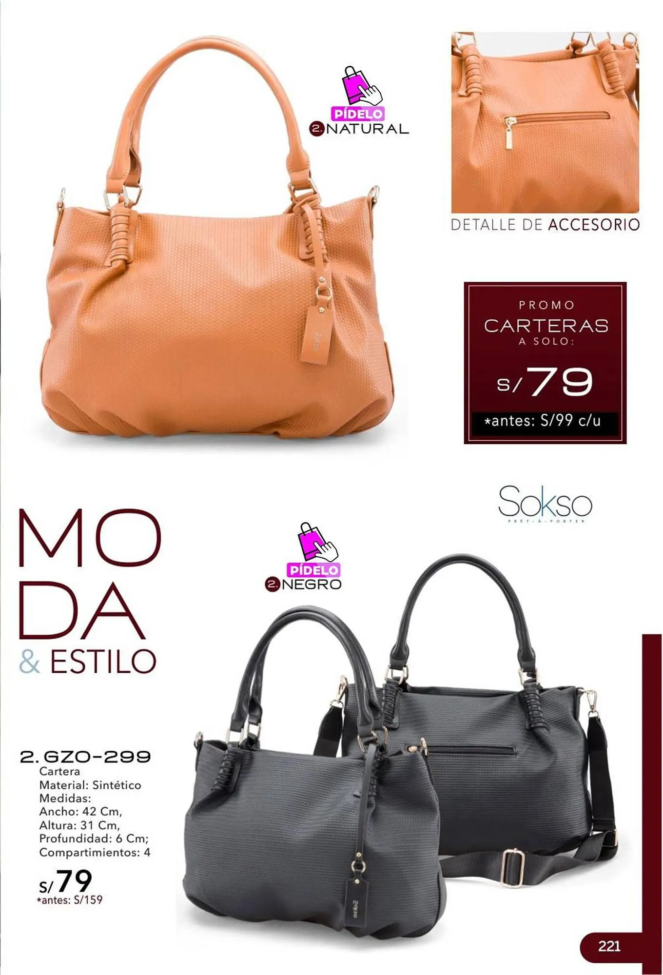 Catalogo de Catálogo Sokso 4 de mayo al 31 de mayo 2026 - Pag 221
