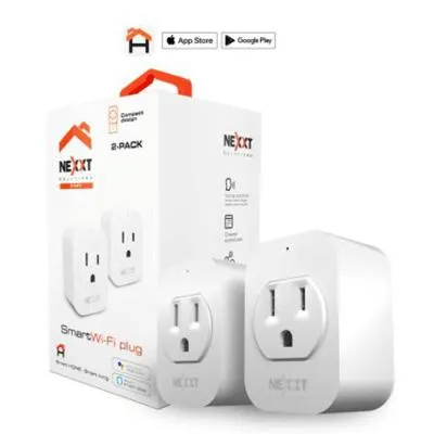 Nexxt Home Enchufe Inteligente 2 Pack 110/220V PACK 2