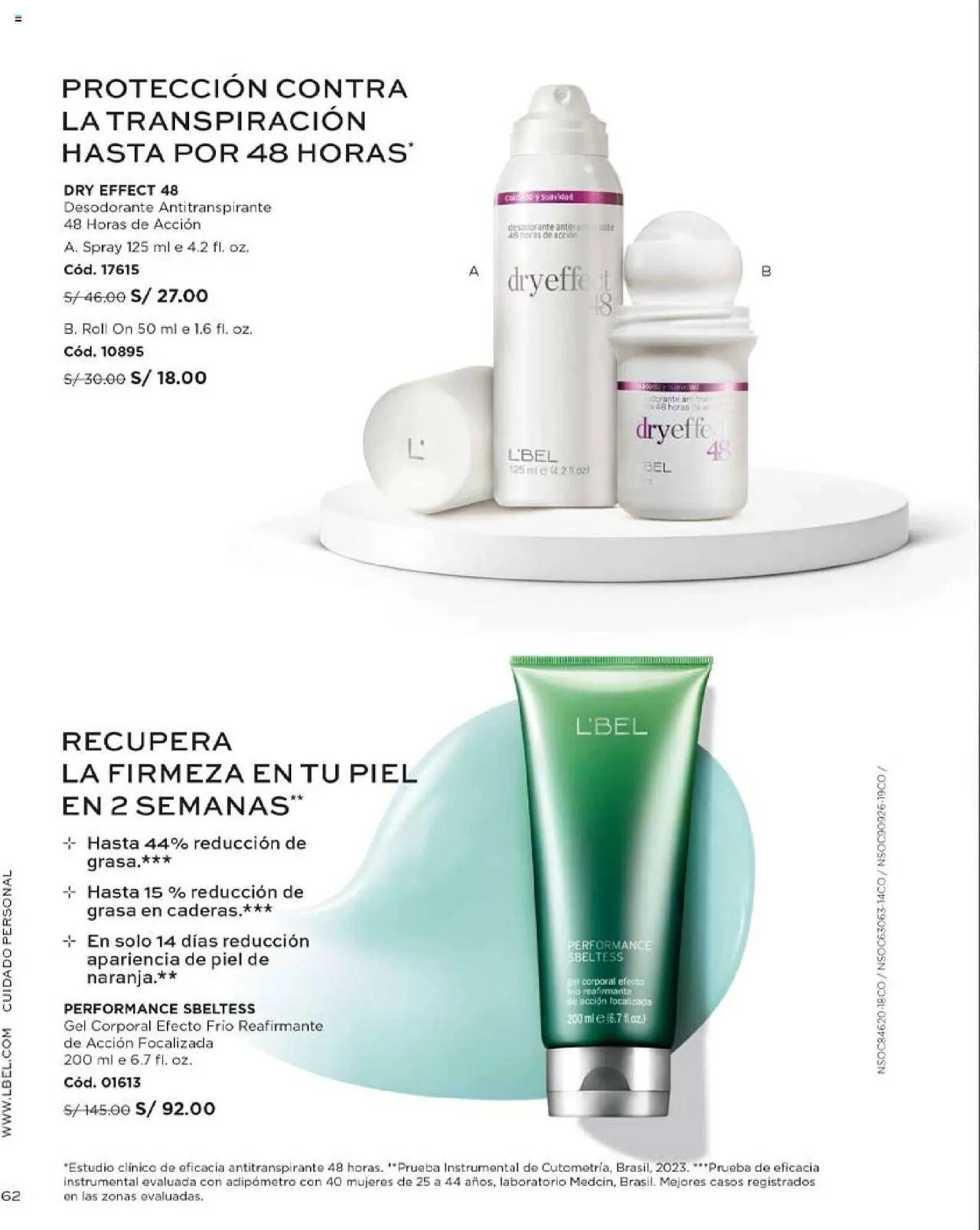 Catalogo de Catálogo L'Bel 28 de mayo al 17 de junio 2024 - Pag 62