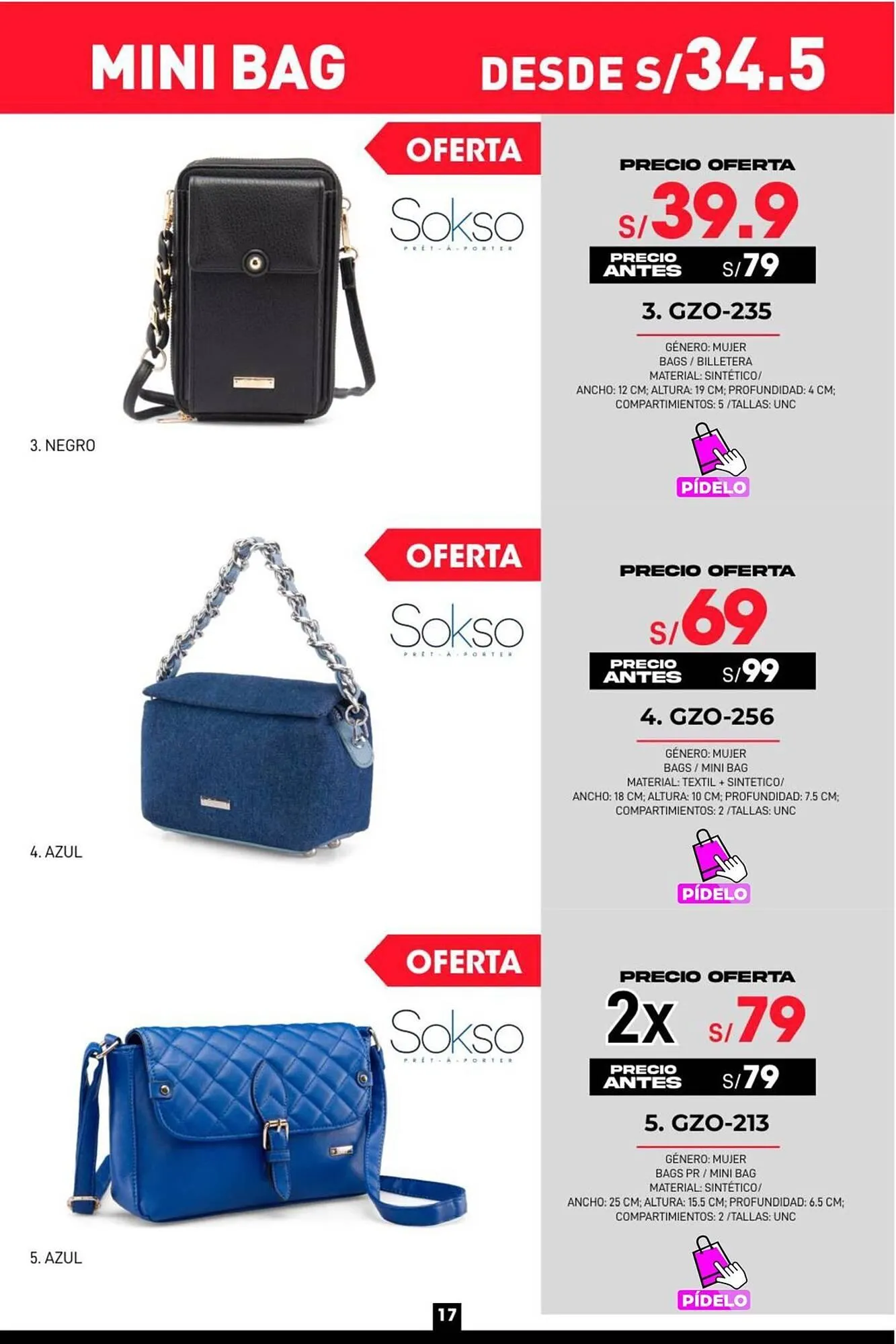 Catalogo de Catálogo Sokso 27 de marzo al 13 de abril 2025 - Pag 17