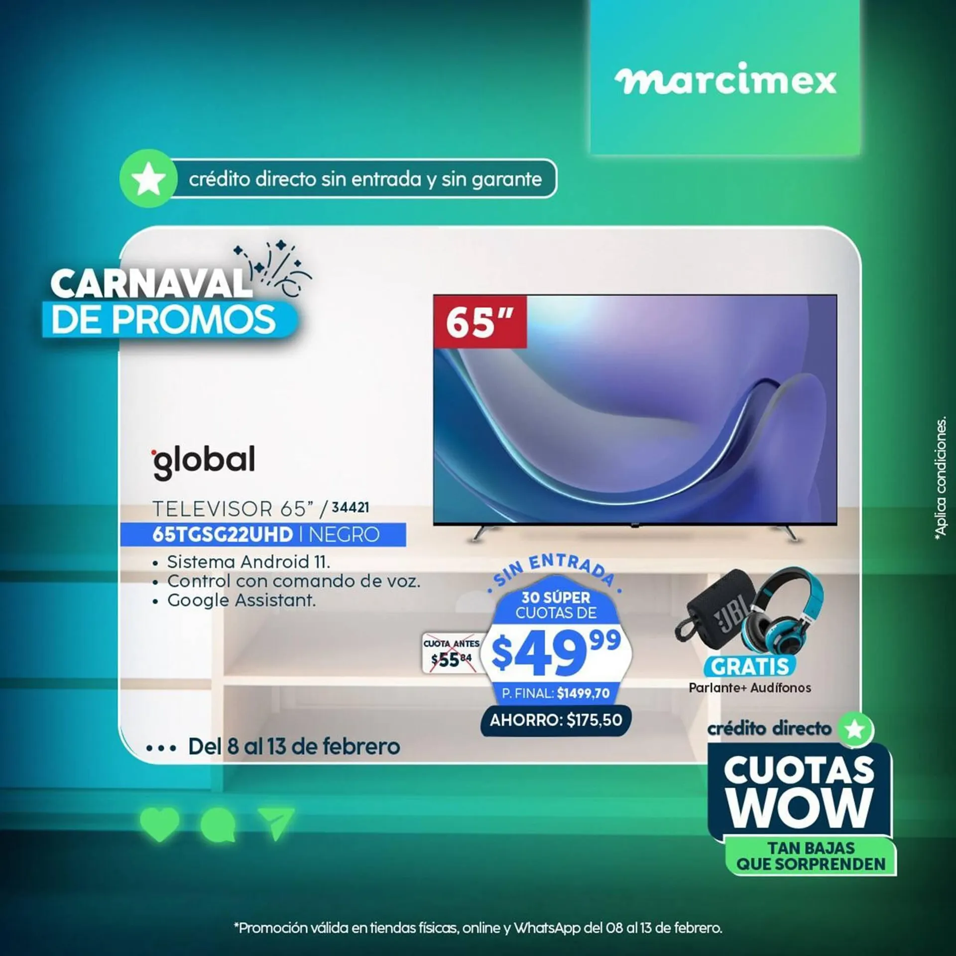 Catalogo de Catálogo Marcimex 8 de febrero al 13 de febrero 2024 - Pag 9