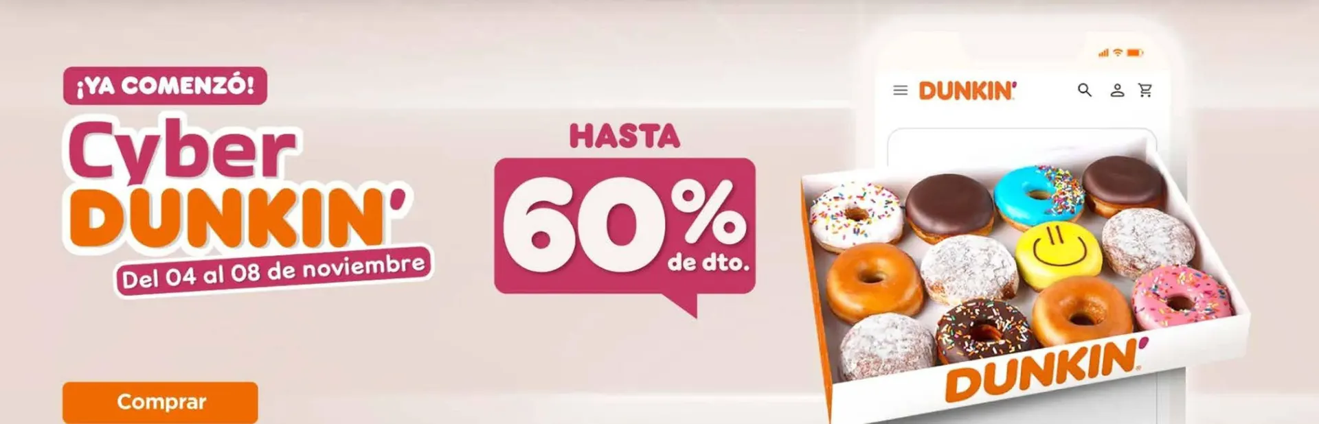 Catálogo Dunkin Donuts - 1