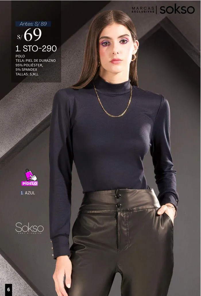 Catalogo de SOKSO TEXTIL & ACCESORIOS 24 de junio al 28 de julio 2024 - Pag 6