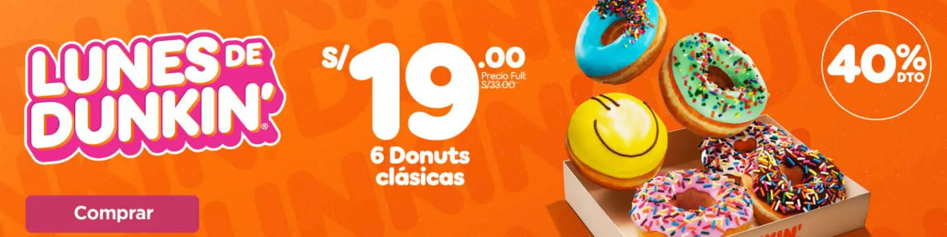 Catálogo Dunkin Donuts - 1
