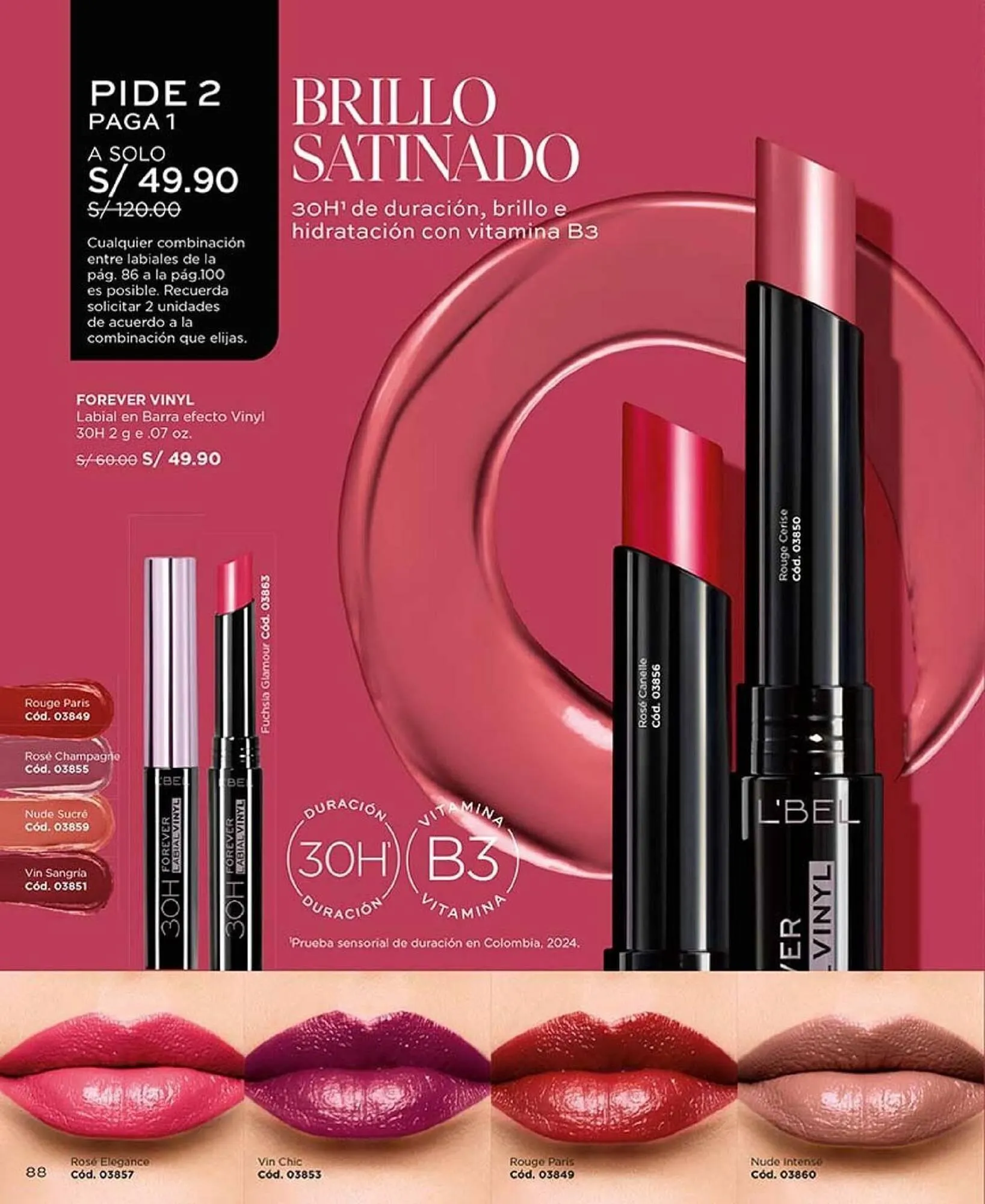 Catalogo de Catálogo L'Bel 15 de abril al 15 de mayo 2025 - Pag 88