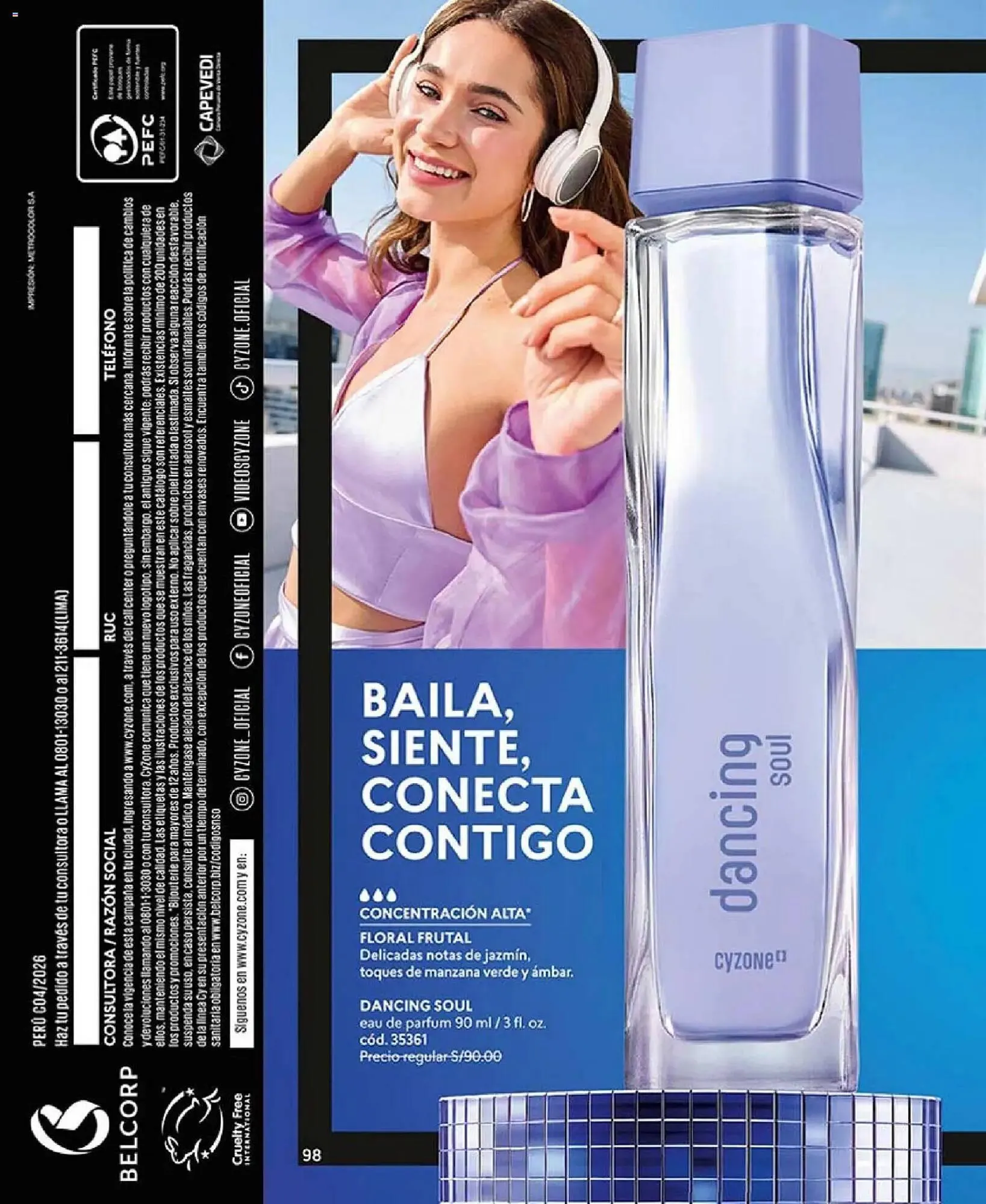 Catalogo de Catálogo Cyzone 31 de enero al 6 de febrero 2026 - Pag 98