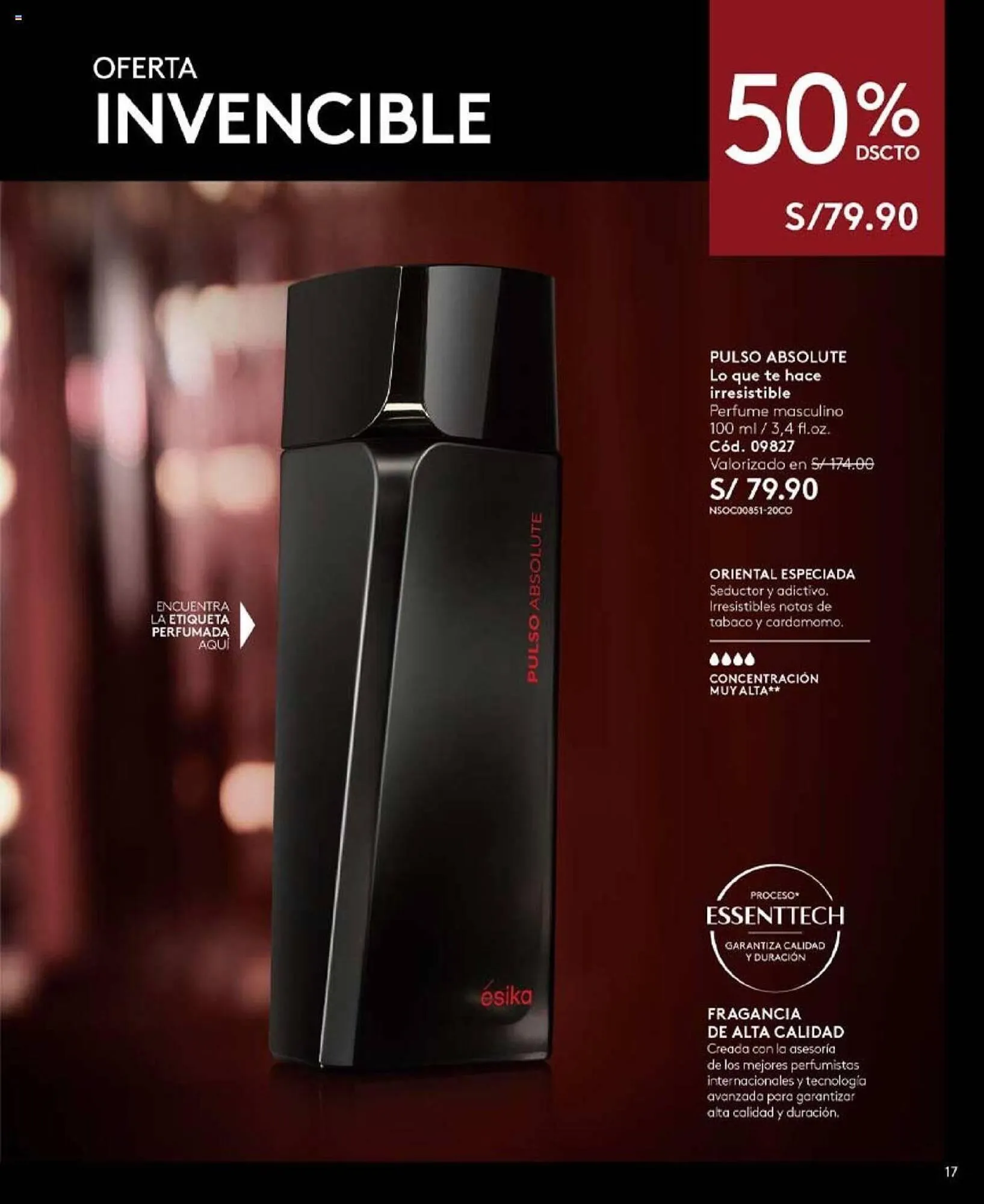 Catalogo de Catálogo Ésika 10 de setiembre al 5 de octubre 2024 - Pag 17