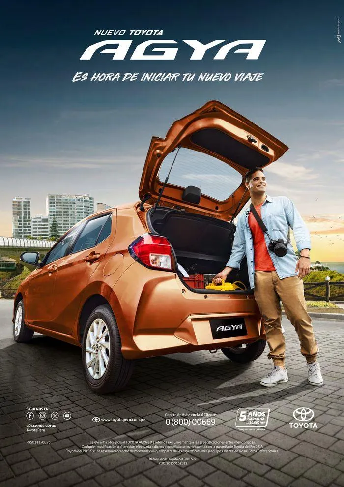 Catalogo de Nuevo Toyota Agya 25 de octubre al 25 de octubre 2024 - Pag 7