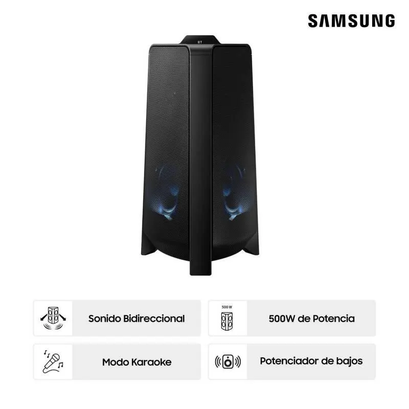 Torre de Sonido Samsung Bluetooth 500W MX-T50/PE