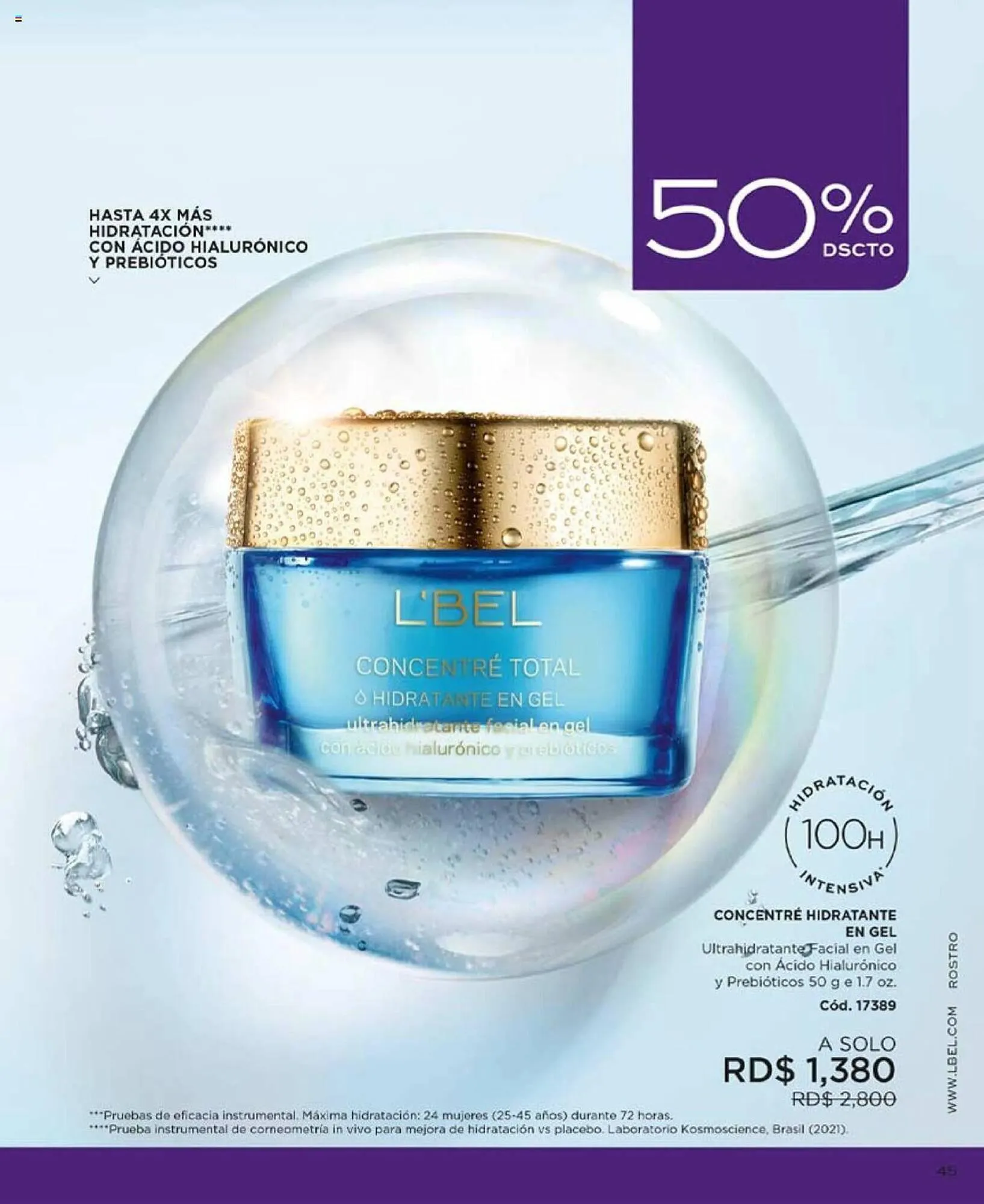 Catalogo de Catálogo L'Bel 1 de enero al 27 de enero 2024 - Pag 45