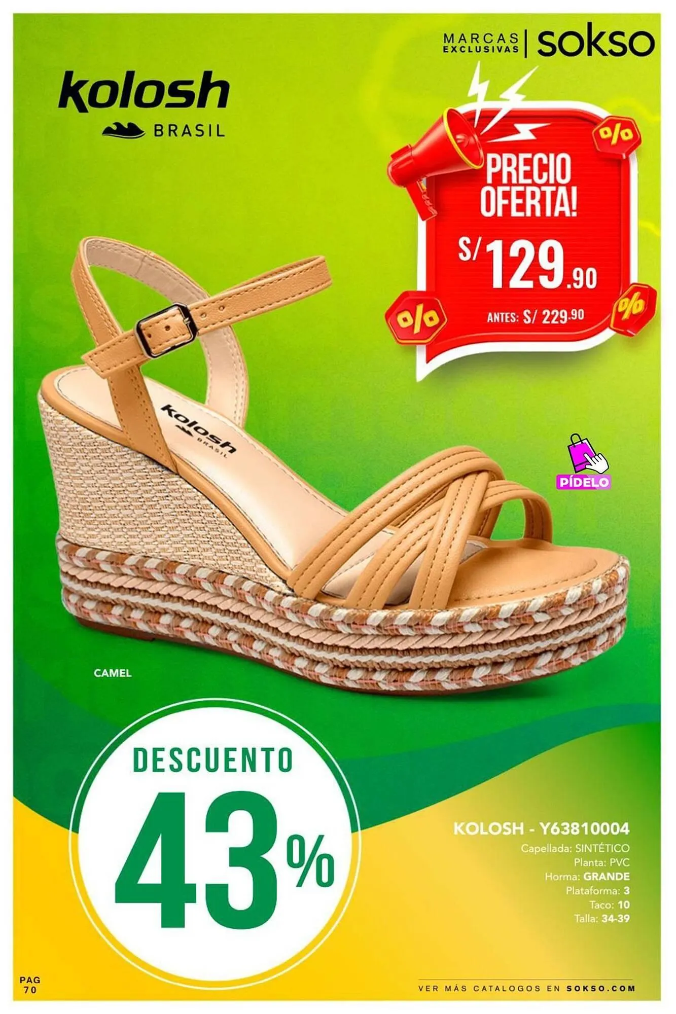 Catalogo de Catálogo Sokso 8 de mayo al 18 de mayo 2025 - Pag 70