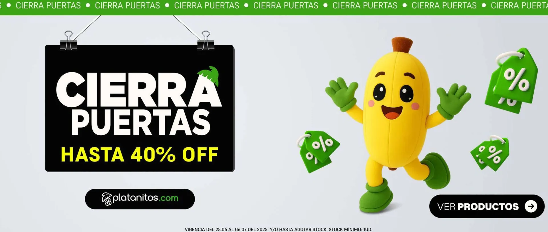 Catalogo de Catálogo Platanitos 30 de junio al 6 de julio 2025 - Pag 1