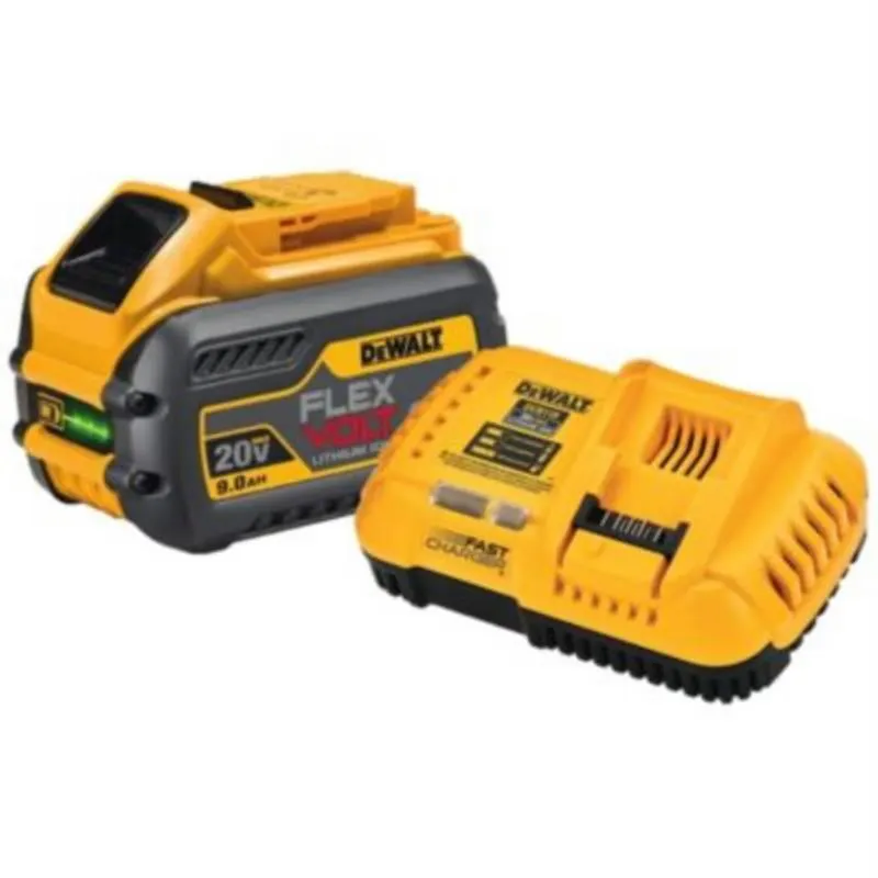 Batería 9.0Ah 20V/60V FLEXVOLT DCB609 + Cargador Rápido 20V/60V DCB118 Dewalt