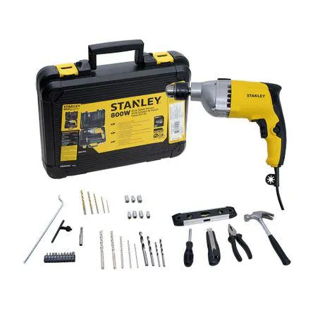 Taladro Percutor 1/2" 800W + 36 Accesorios STDH8013KA Stanley