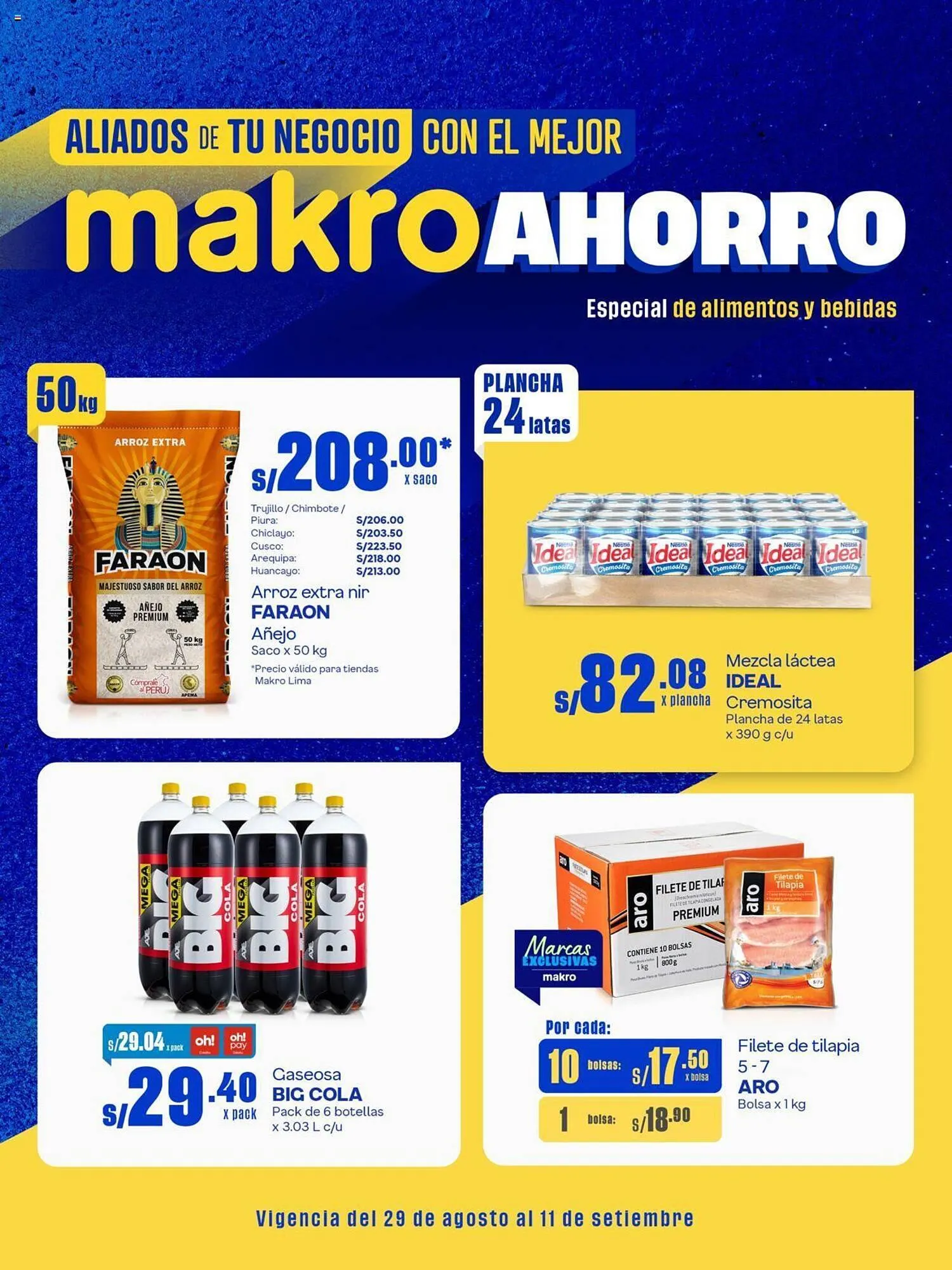 Catalogo de Catálogo Makro 29 de agosto al 11 de setiembre 2024 - Pag 1