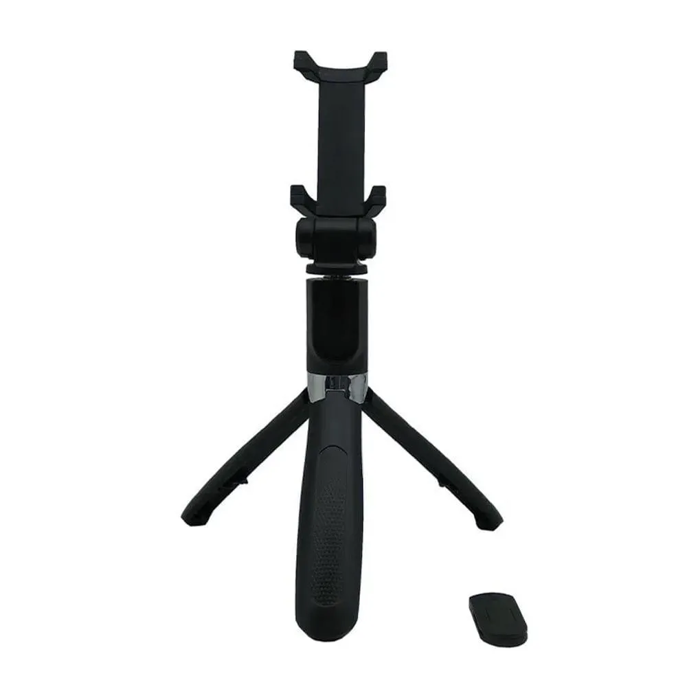 Selfie stick G Mobile MNS001BLK, bluetooth, función trípode, negro