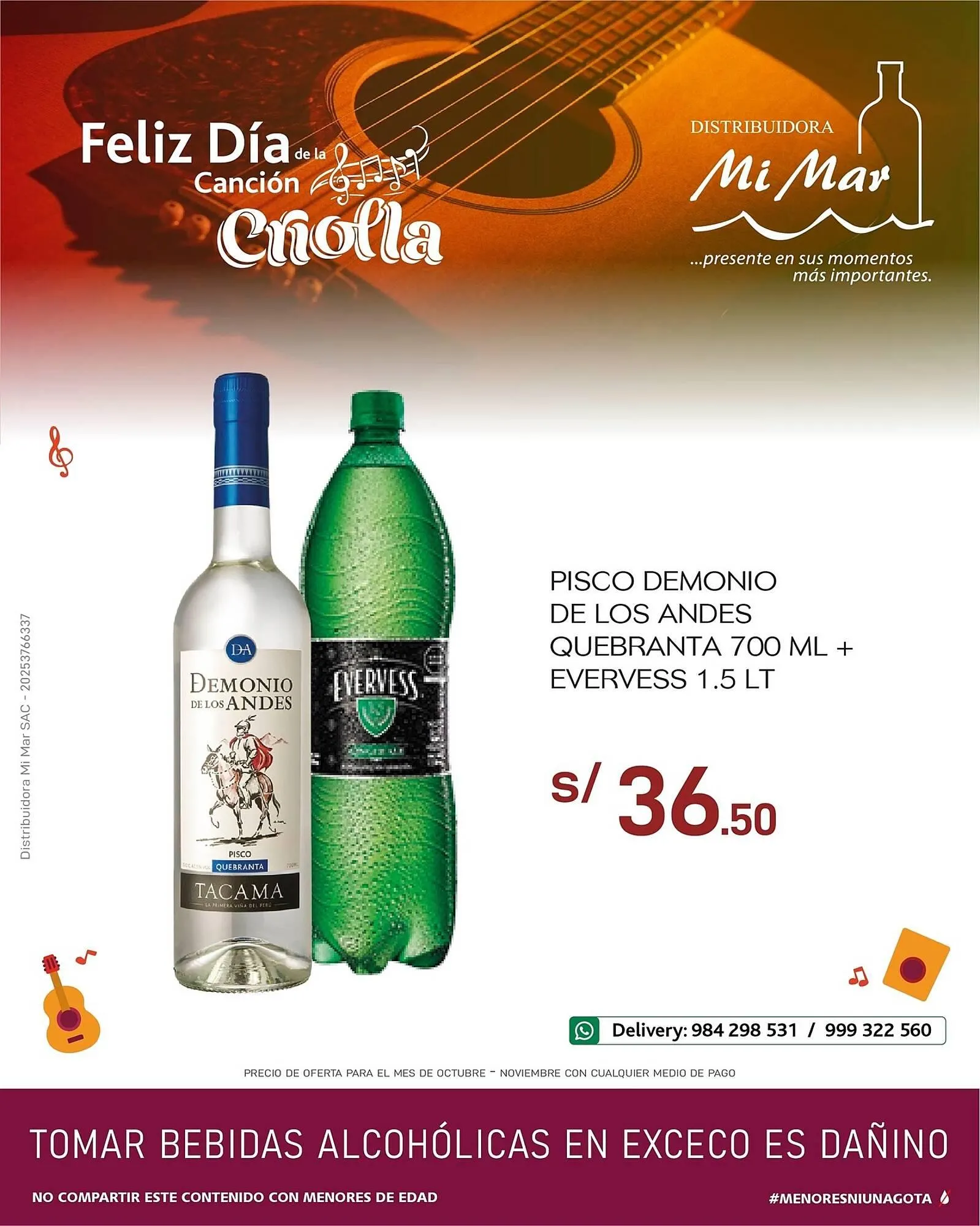 Catalogo de Catálogo Distribuidora Mi Mar 17 de octubre al 20 de octubre 2025 - Pag 1