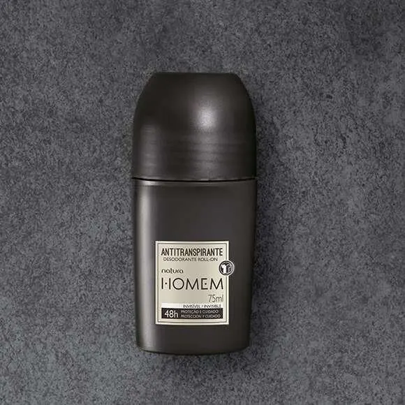 Homem Desodorante antitranspirante roll-on invisible 75 ml