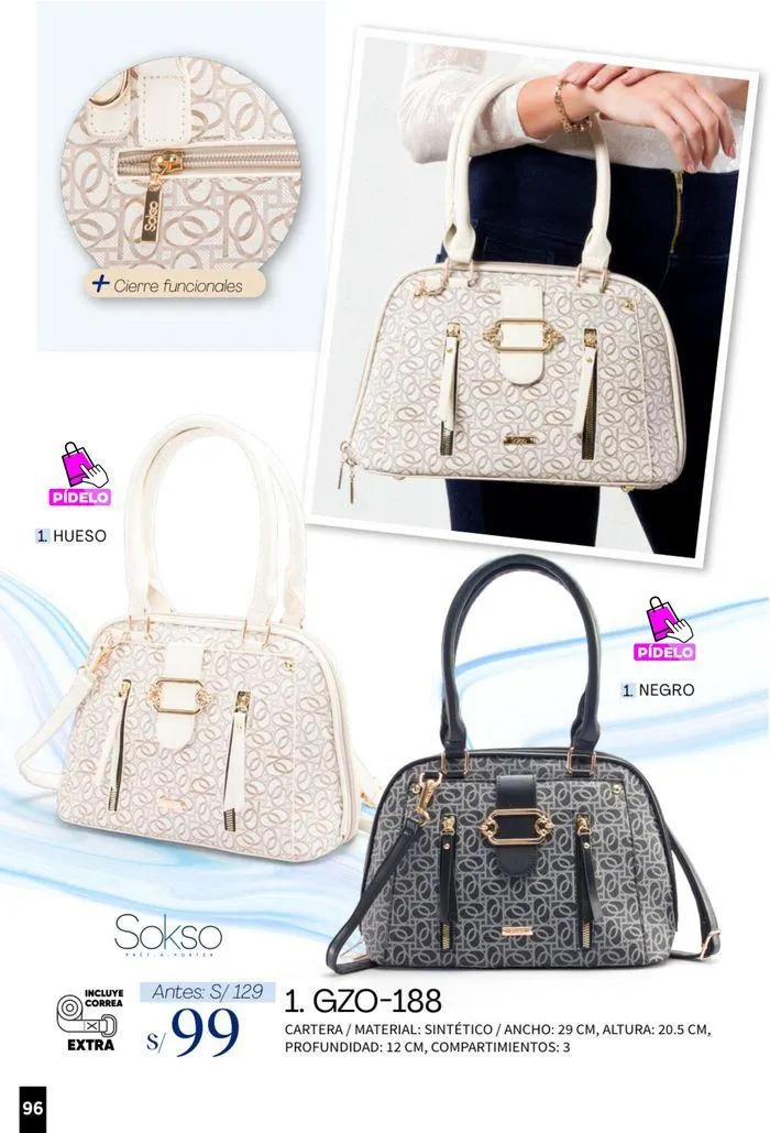 Catalogo de SOKSO TEXTIL & ACCESORIOS  24 de junio al 28 de julio 2024 - Pag 96