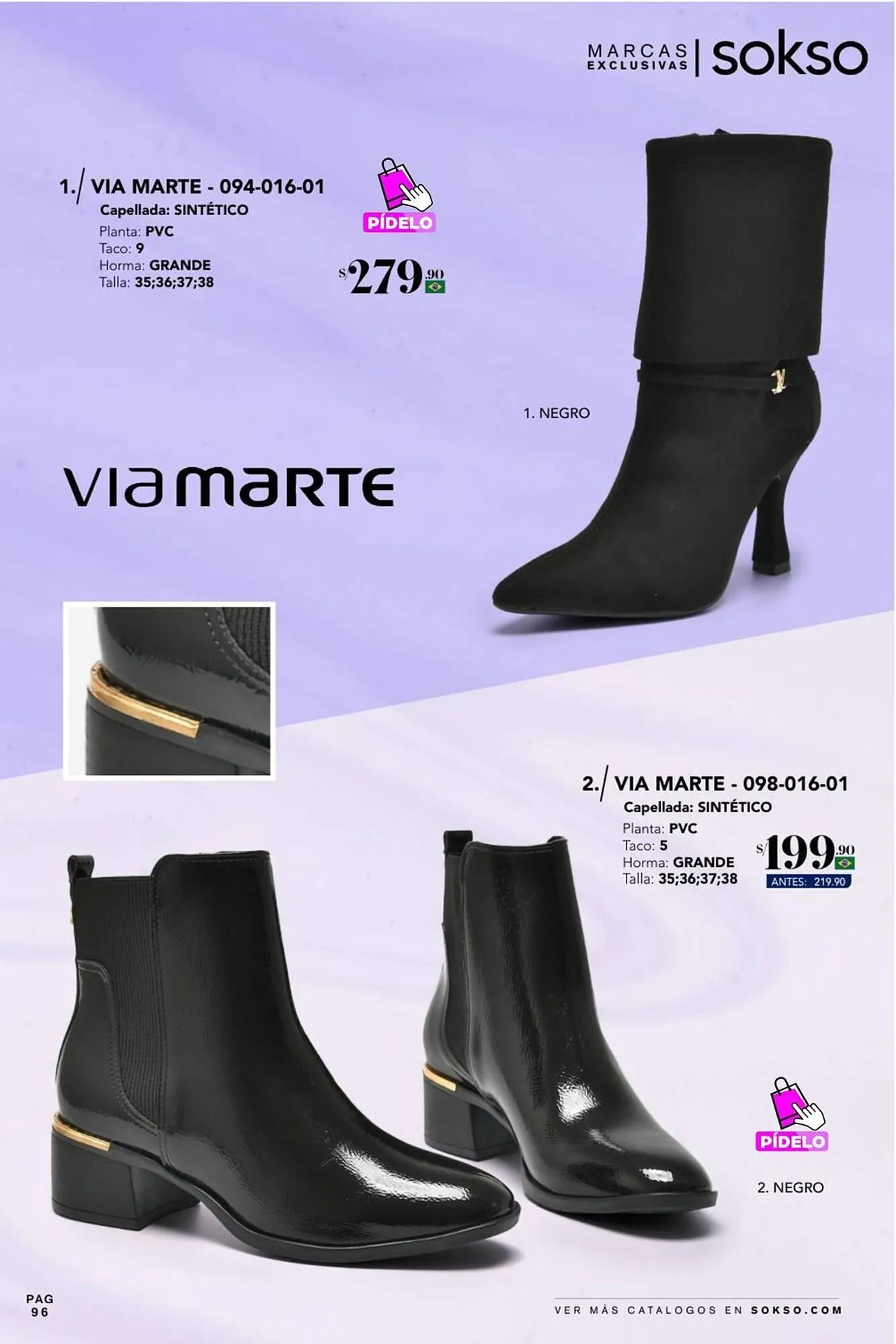 Catalogo de Catálogo Sokso 18 de agosto al 7 de setiembre 2025 - Pag 96