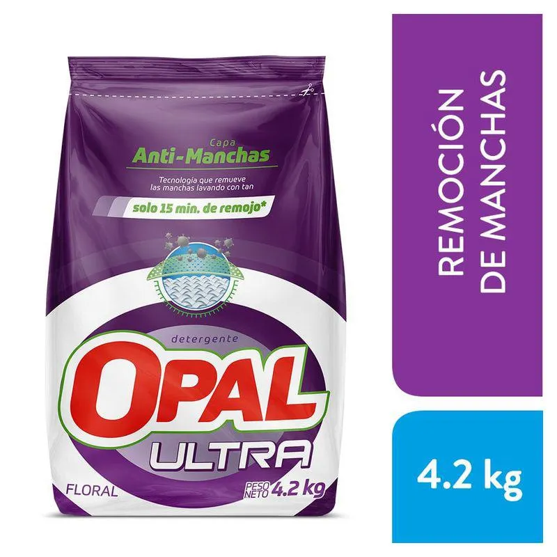 Detergente en Polvo Opal Ultra 4.2kg