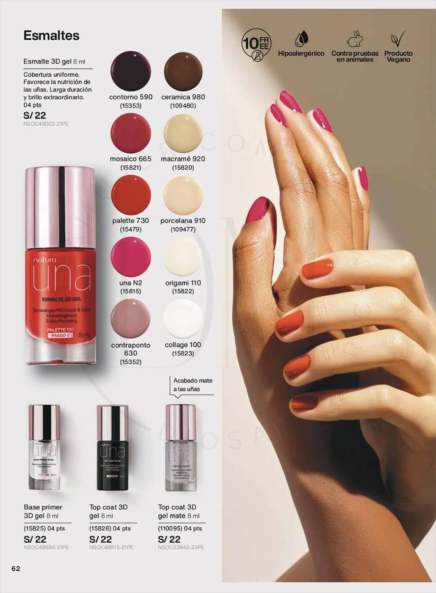 Catalogo de Catálogo Natura 5 de setiembre al 14 de setiembre 2023 - Pag 62