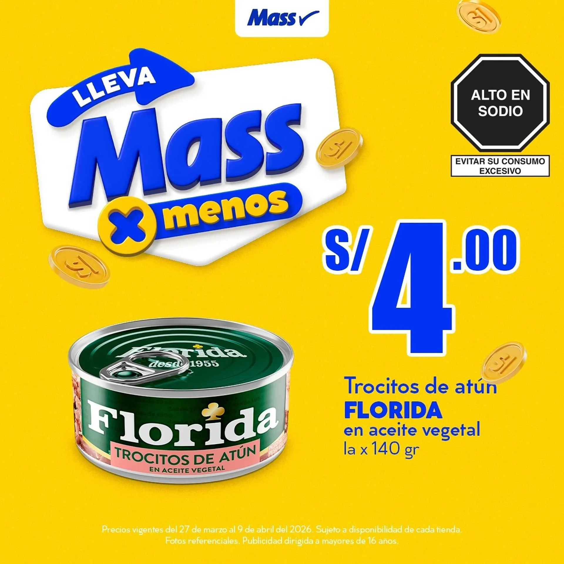 Catalogo de Catálogo Mass 27 de marzo al 9 de abril 2026 - Pag 1