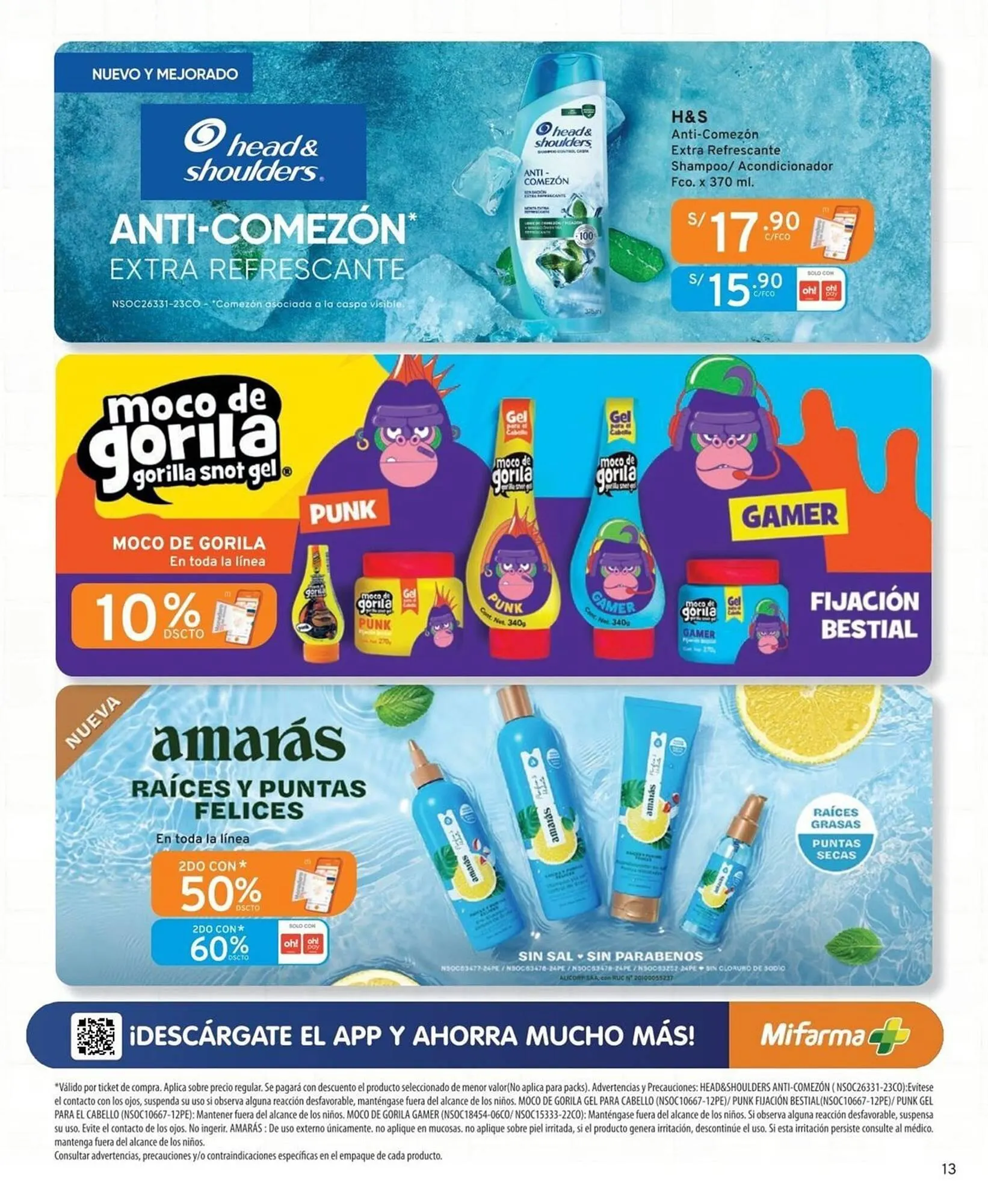Catalogo de Catálogo Mifarma 2 de agosto al 31 de agosto 2024 - Pag 13